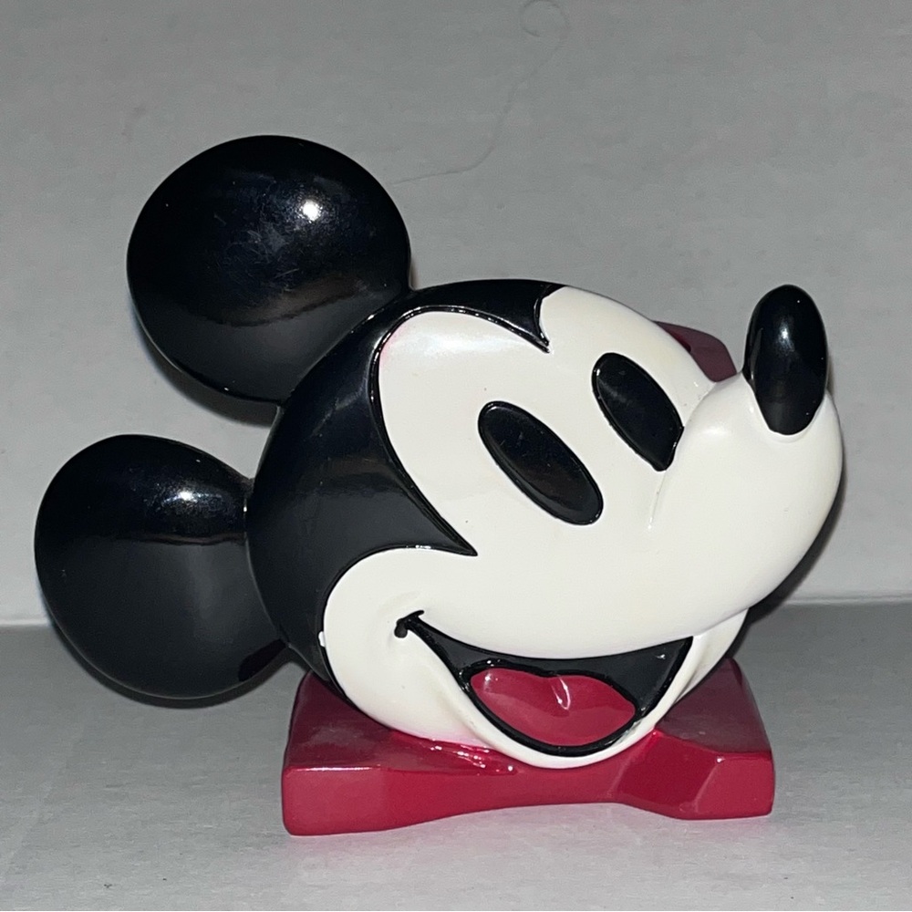 Disney Red and Black Mickey Mouse Toothbrush Holder